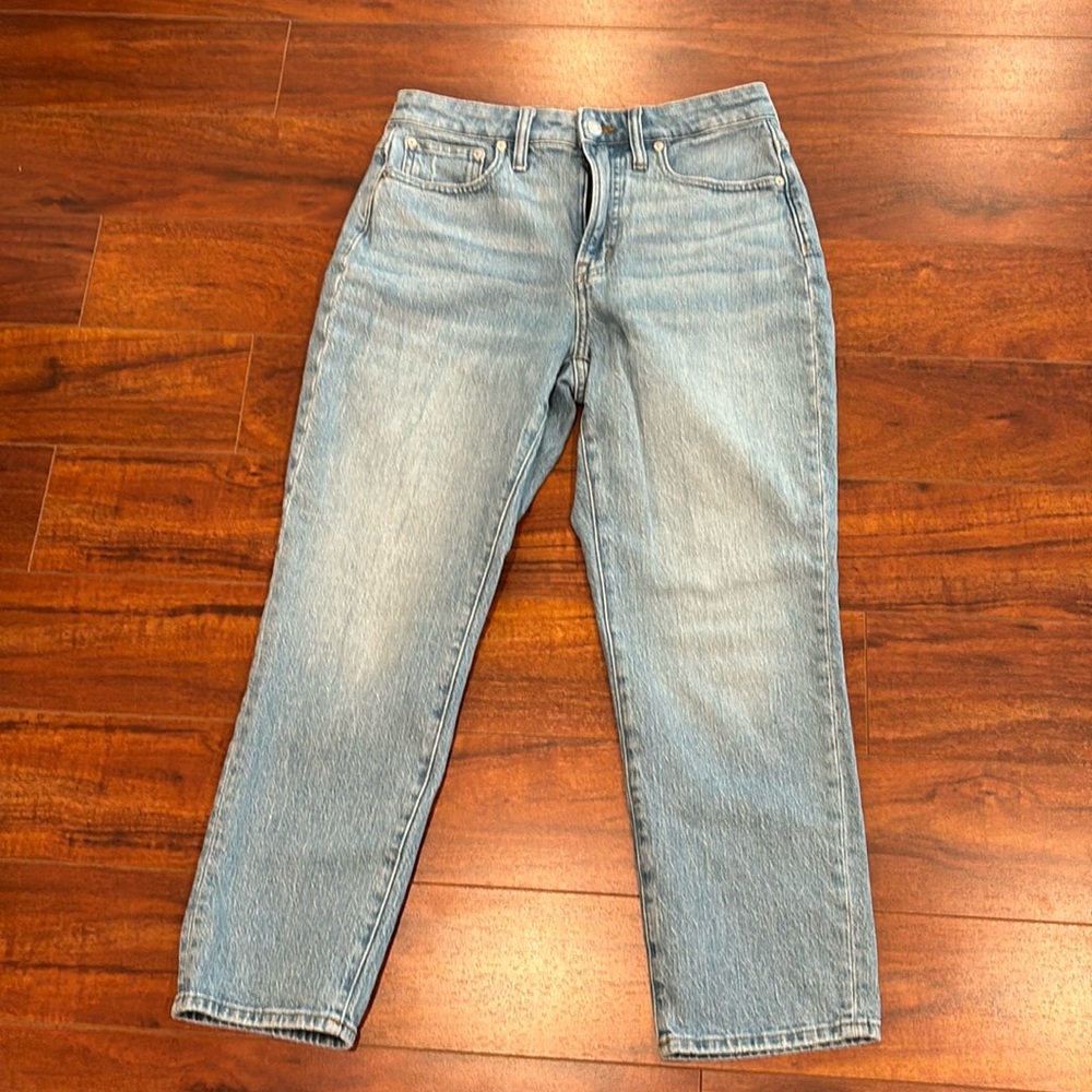 MADEWELL Curvy Perfect Vintage Jean Fiore Wash